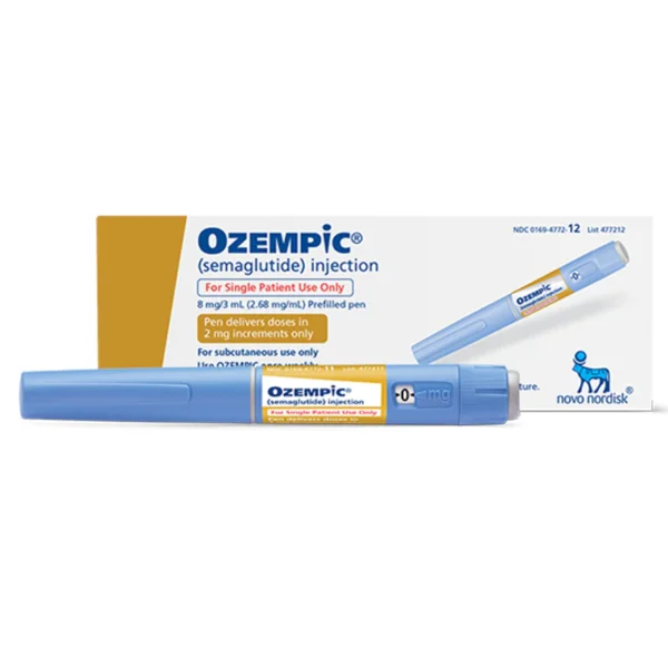 Ozempic (Semaglutide Injection) 2mg/0.75mL Single-Patient-Use Pen 3mL Refrigerated Item