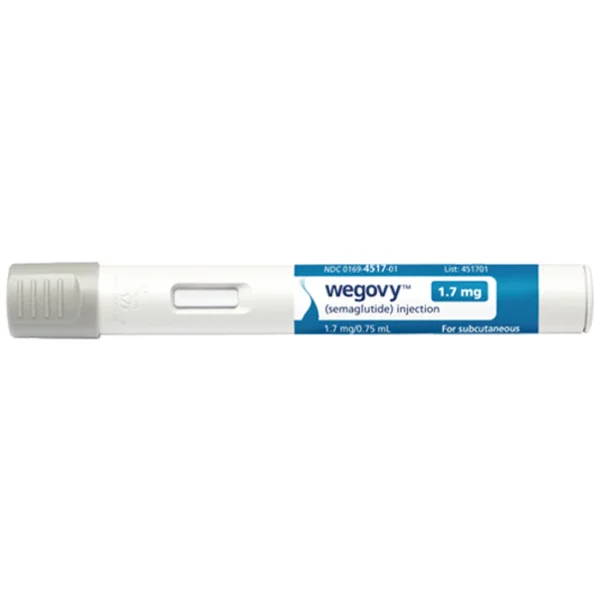 Wegovy (semaglutide) Weight Loss Injector 1.7 mg/0.75 mL, 4 Pens Per Box *Refrigerated Item - Image 2